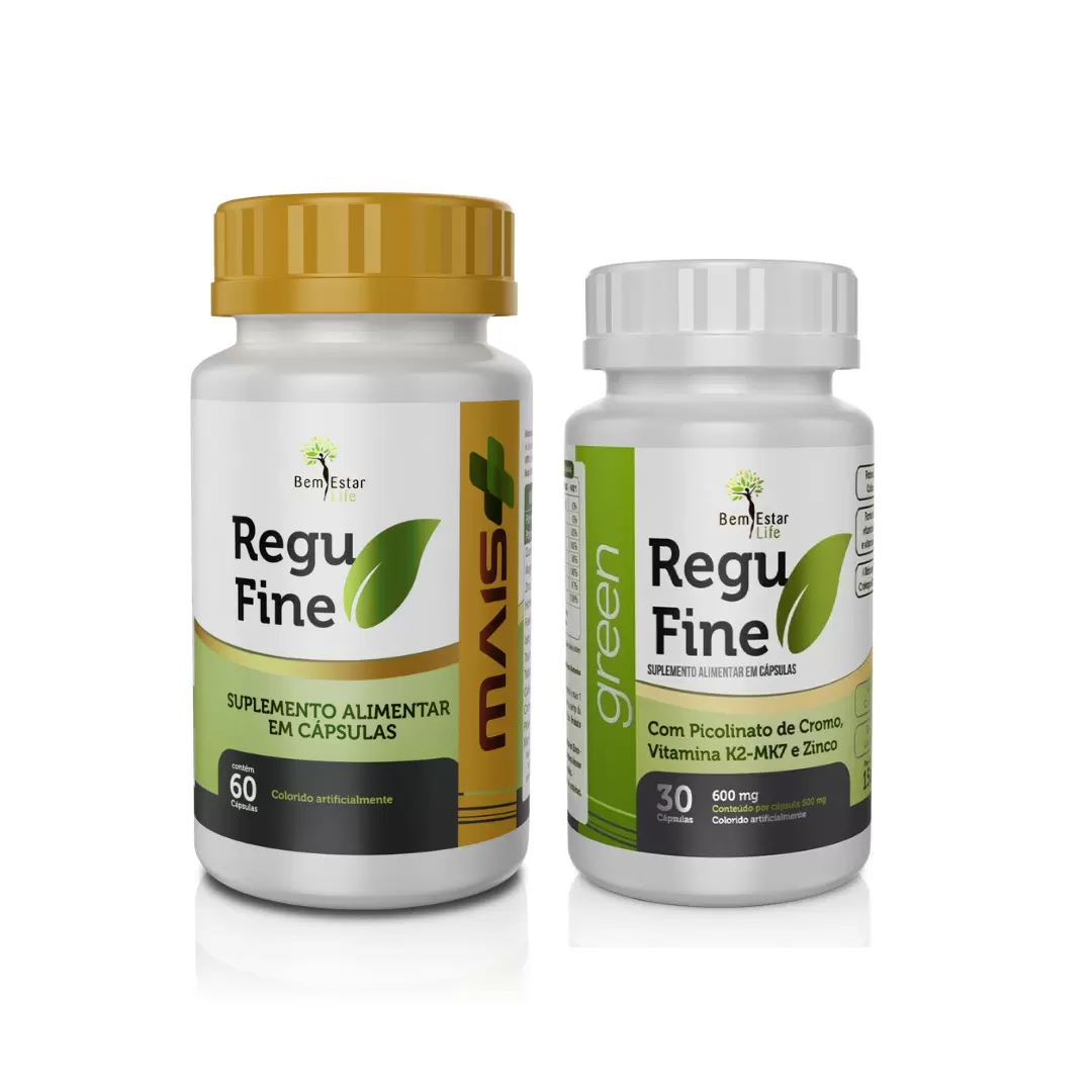 KIT DETOX REGU FINE MAIS + REGU FINE GREEN